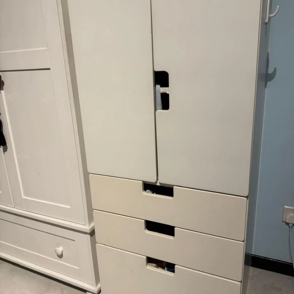 cabinet for disposal service