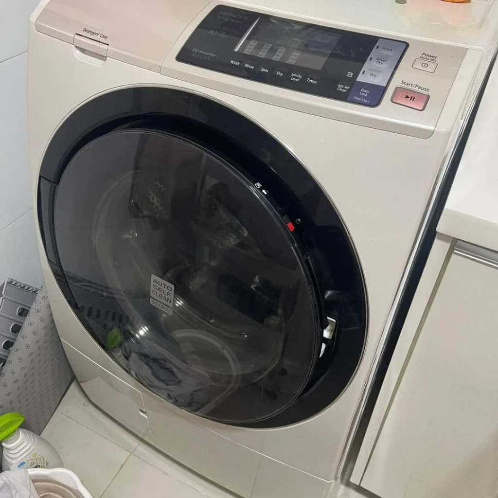 washing machine for disposal service